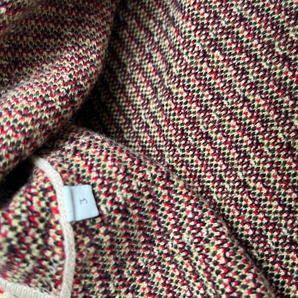 Sandro Blaise Tweed Overshirt-Style Cardigan - Picture 7 of 7